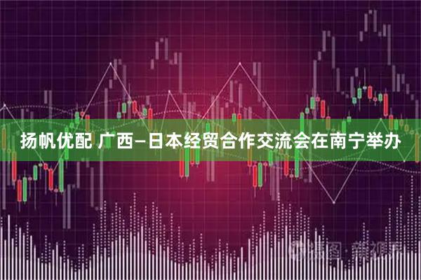 扬帆优配 广西—日本经贸合作交流会在南宁举办